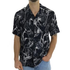 CAMICIA LEO VISCOSA ANER KJENDT BLU